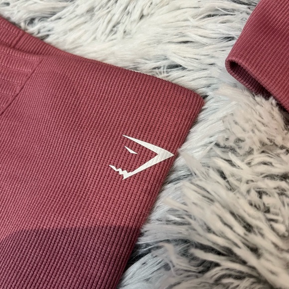 Like new Gymshark energy seamles SET dusty pink small - Picture 2 of 16